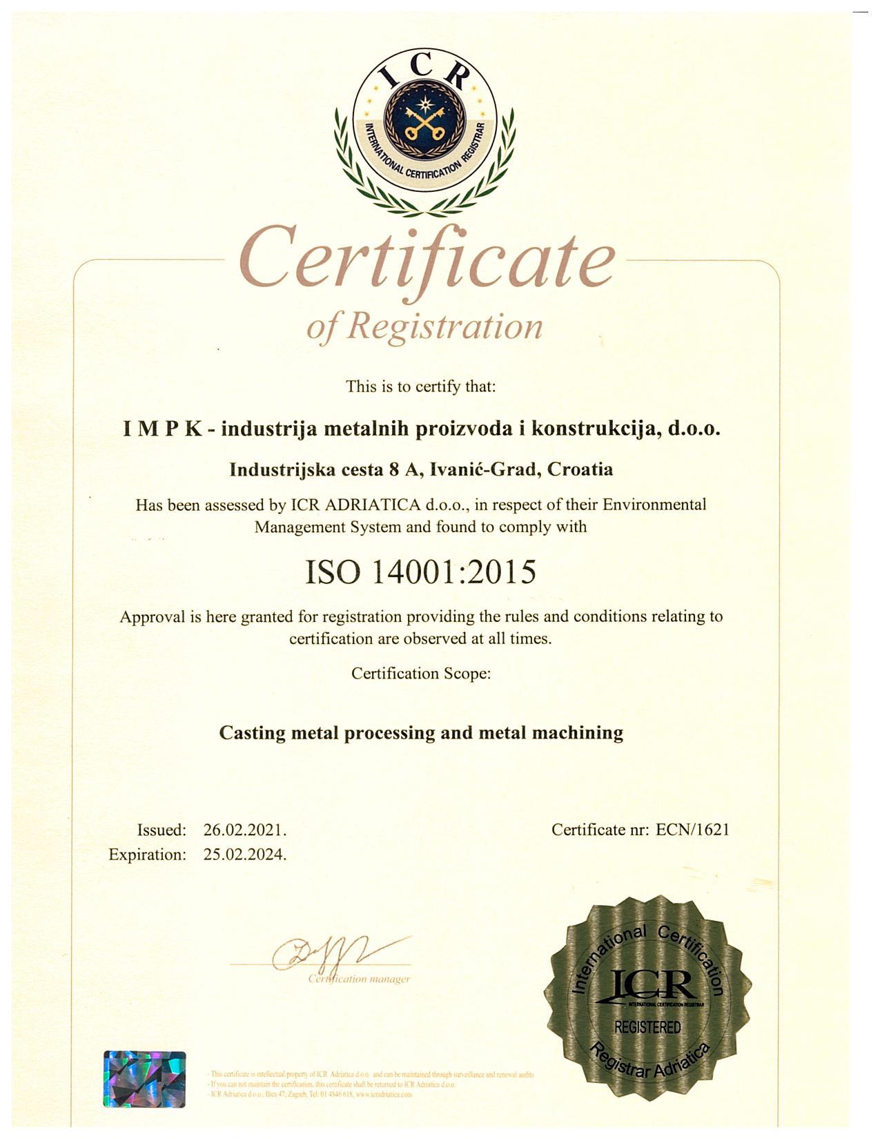 certifikat
