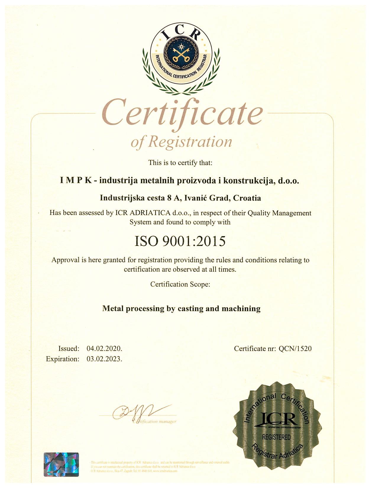 certifikat